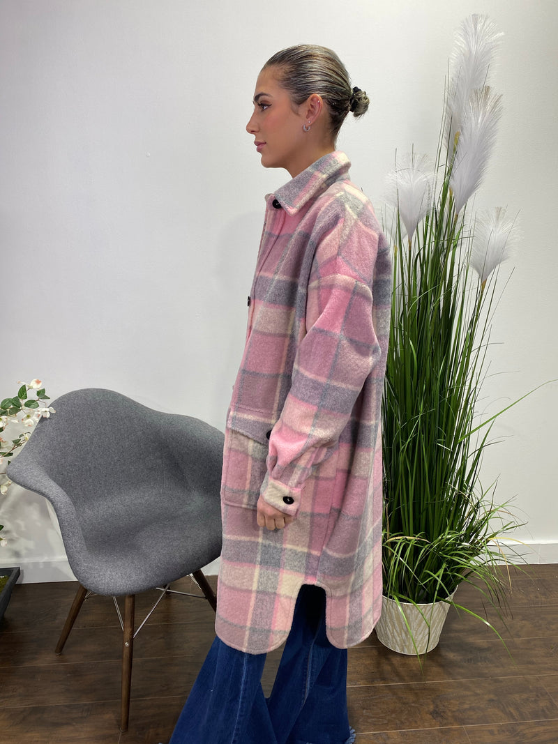 N1 Sweater Jacket (Pink) N1569T