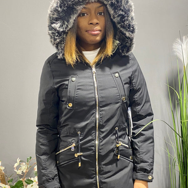 【超美品】HYKE FAUX FUR REVERSIBLE JACKET S 2025年最新】HYKE レディース 毛皮・ファーコートの人気アイテム