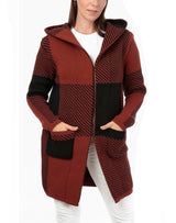 Todabela Long Sleeve Sweater (Cinnamon/Black) 10780