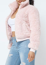 Hera Collection Poodle Jacket (Pink) 22532
