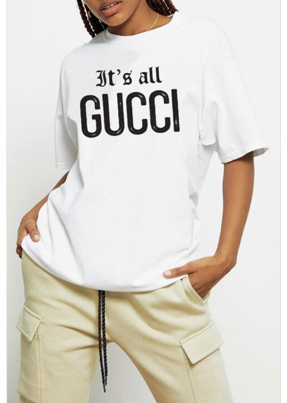Polar Bee It's All Gucci Tee (White) WPB-1554