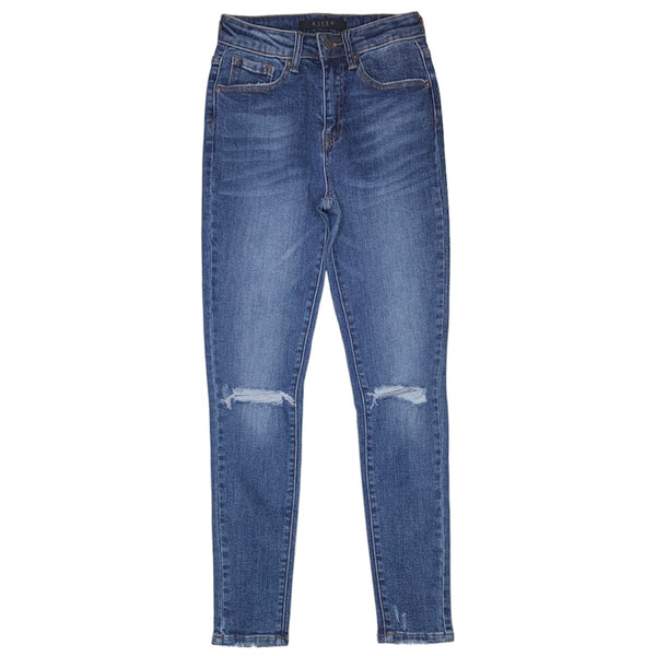 Risen Skinny Jean (Med Blue)