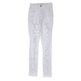 Aphrodite High Rise Skinny Jeans (Overdye White) AP40098