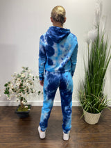 Top Fashion 2 Piece Tie Dye Set (Navy) GQ-100TD