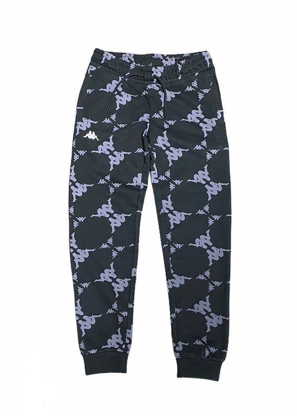 Kappa Authentic Elosia Sweatpants (Black/Grey/White) 34143YW