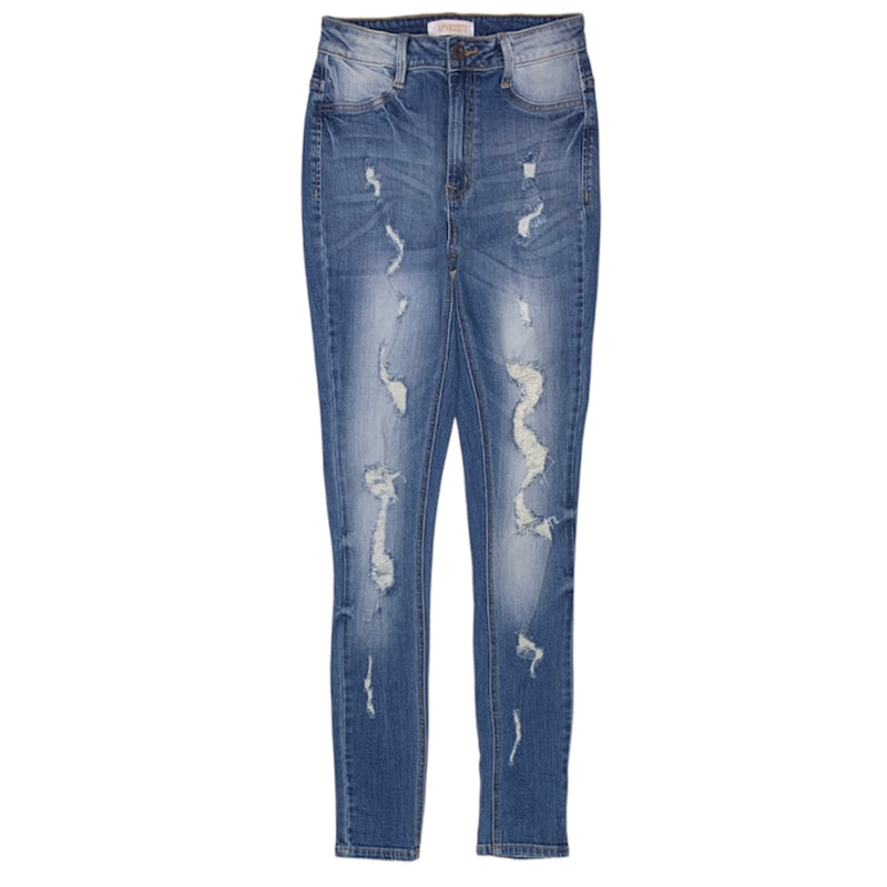 Aphrodite High Rise Skinny Jeans (Medium Blue) AP4357