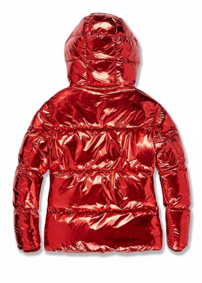 Jordan Craig Toronto Bubble Jacket (Metallic Red) 91542MLA