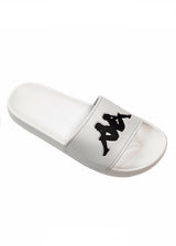 Kappa Authentic Adam 2 Slides (White/Black) 303GAD0