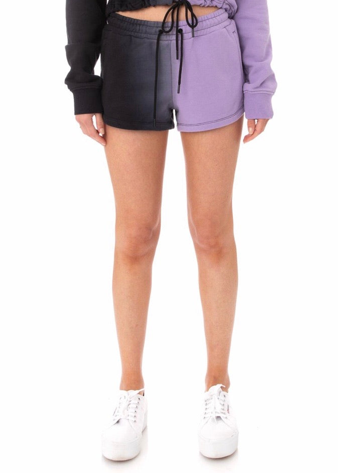 Kappa Authentic Makassar Shorts (Black/Violet) 341668W